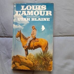 Utah Blaine By Louis L'Amour 1983 Vintage Paperback Book